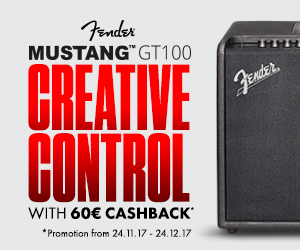Fender Mustang GT100 cashback