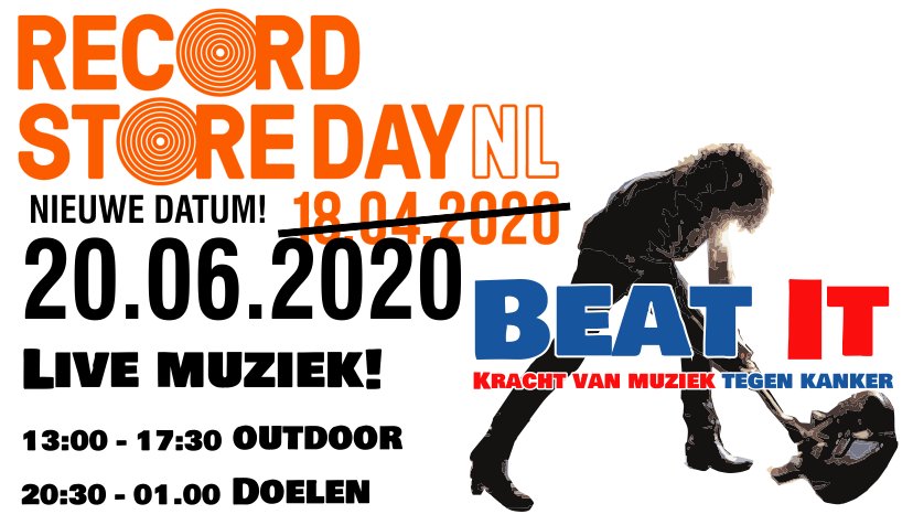 Record Store Day 2020 in Franeker. Nieuwe datum.